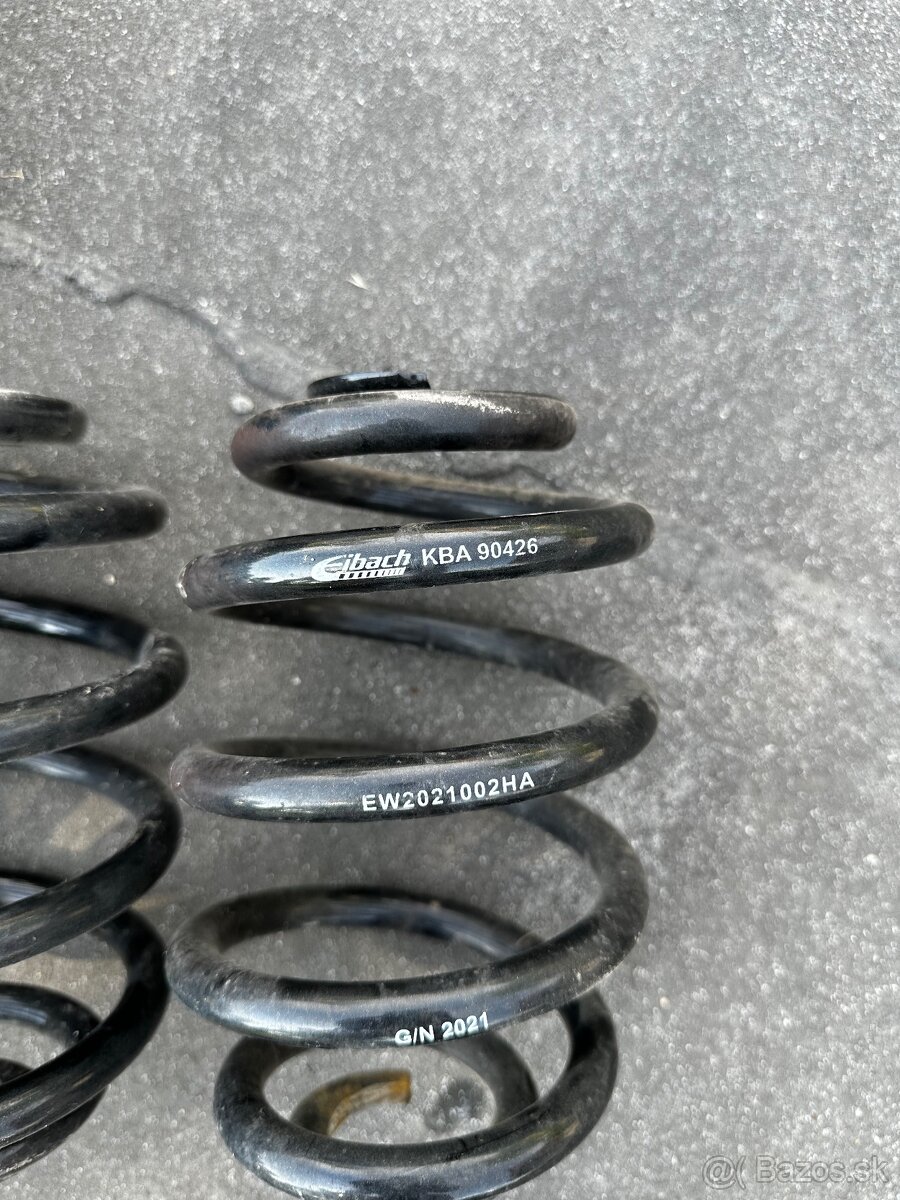 Eibach športové pružiny + predne tlmice Bilstein - 2