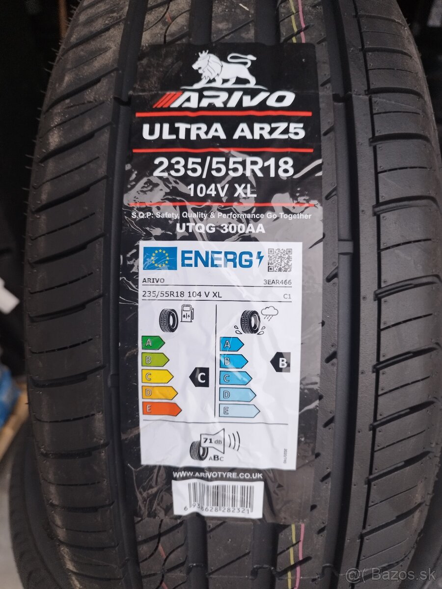 Letné pneumatiky 235/55 r18 - 2