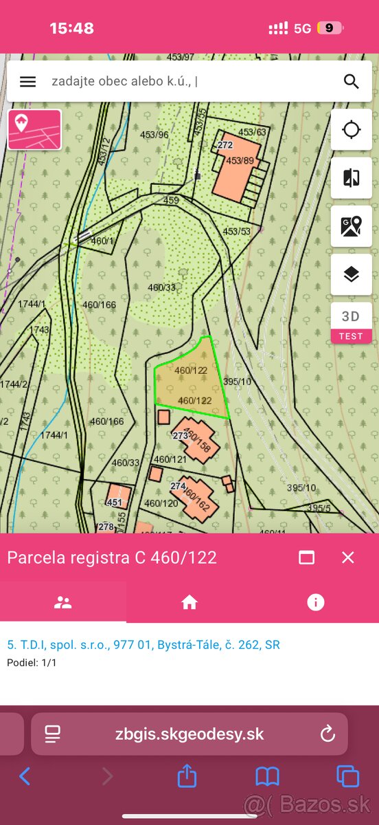 Stavebny pozemok Tale Nizke tatry - 2