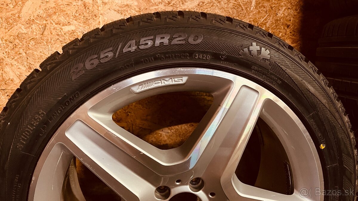 AMG GLE, ML zimné komplety 265/45/20 - 2