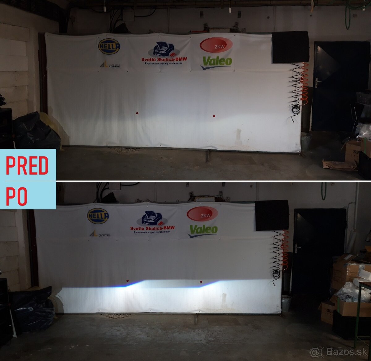 Výmenou svetlomety BMW X5 E53 Lci - 2