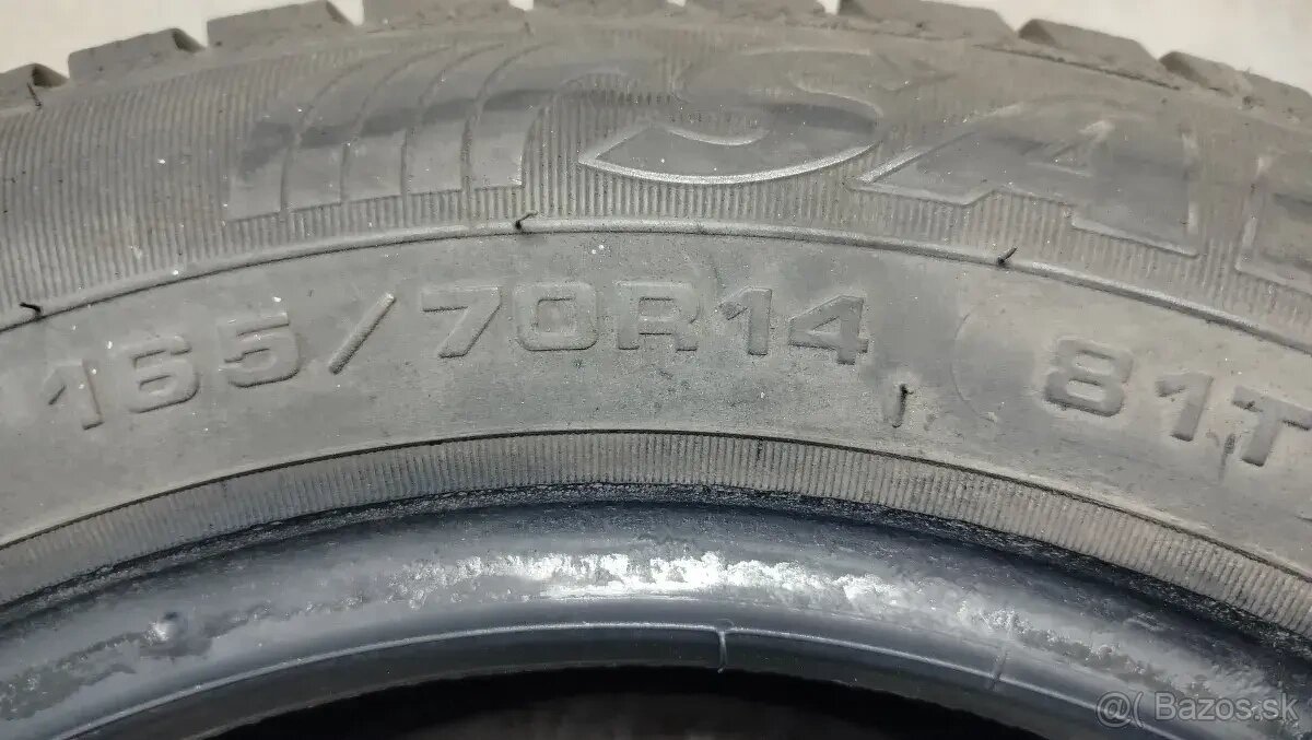 Zimná pneumatika 2ks 165/70 R14 81T Sava Eskimo S3+ - 2
