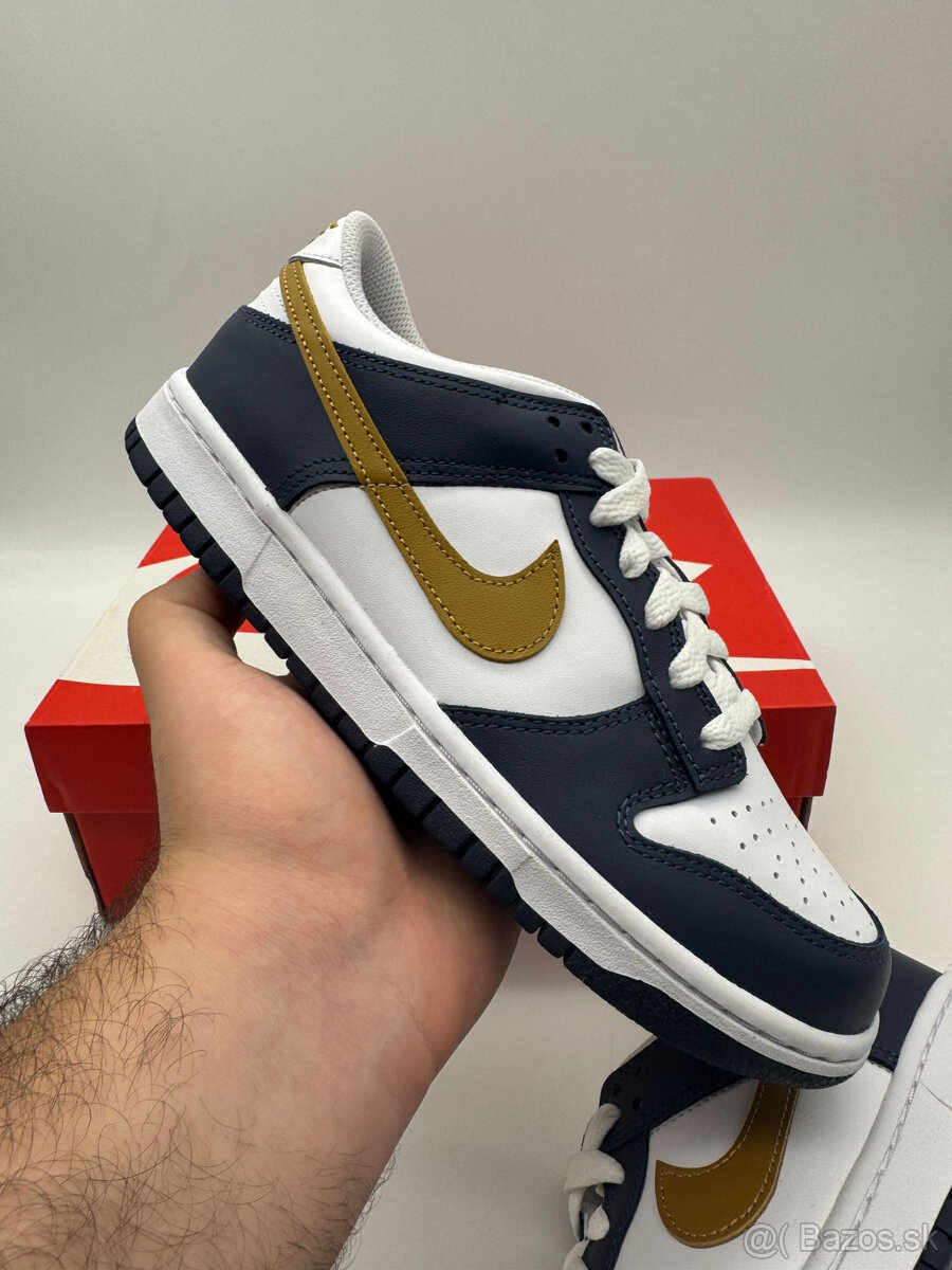 Nike Dunk Low Wheat-Midnight Navy - 2