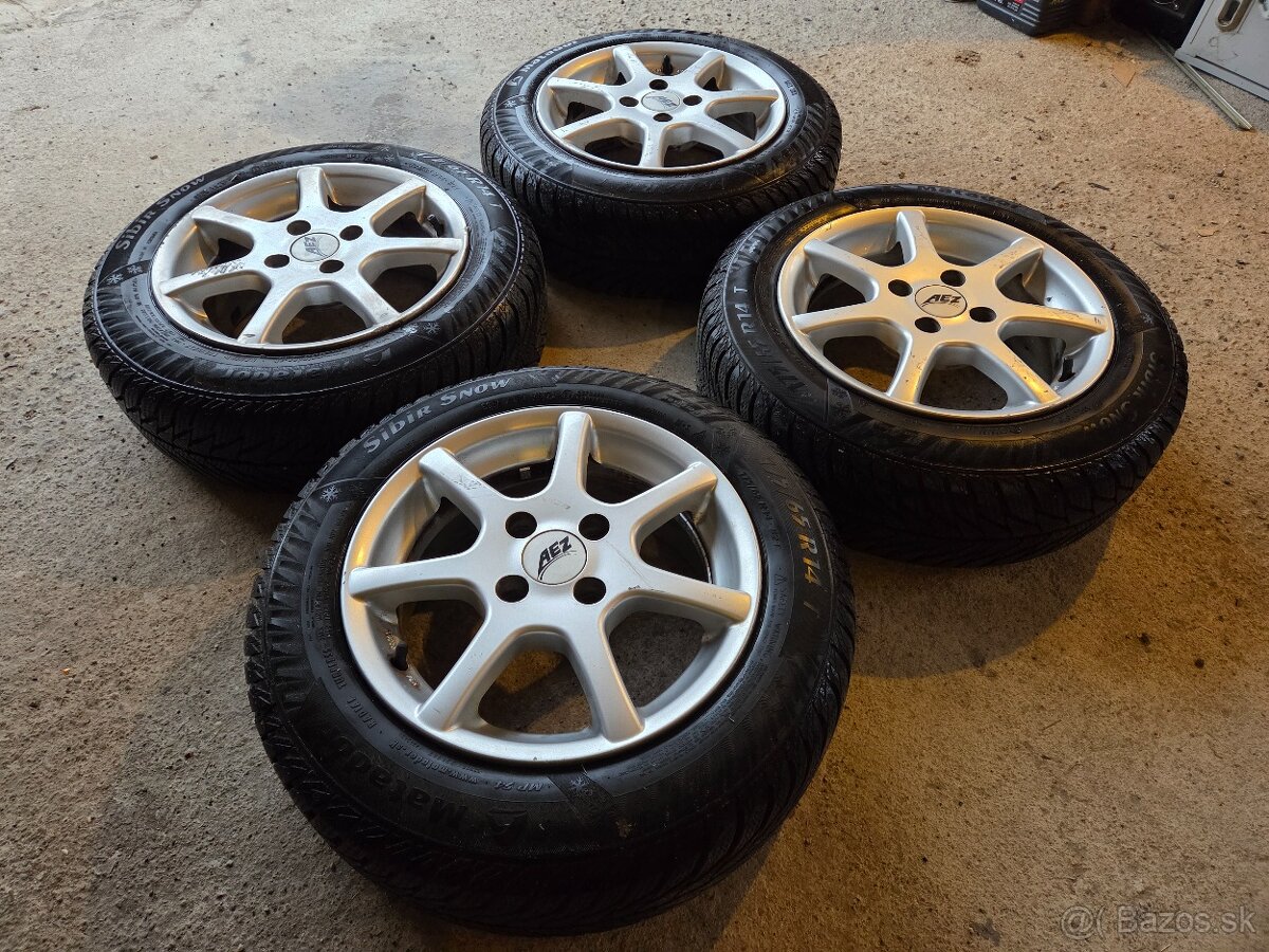 CMS 4x100 r14 + zimné - 2