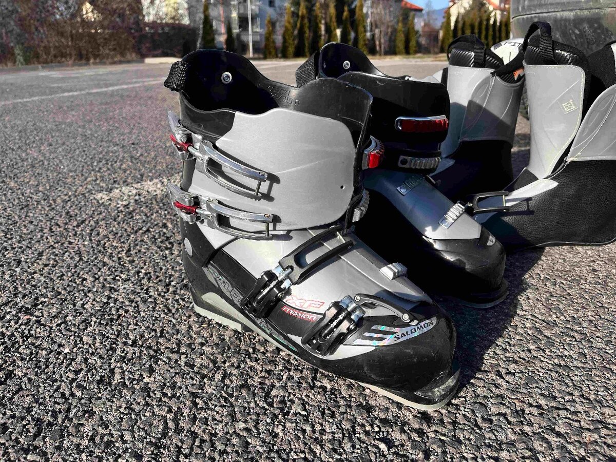 Predám lyže + lyžiarky 30,5 - 2