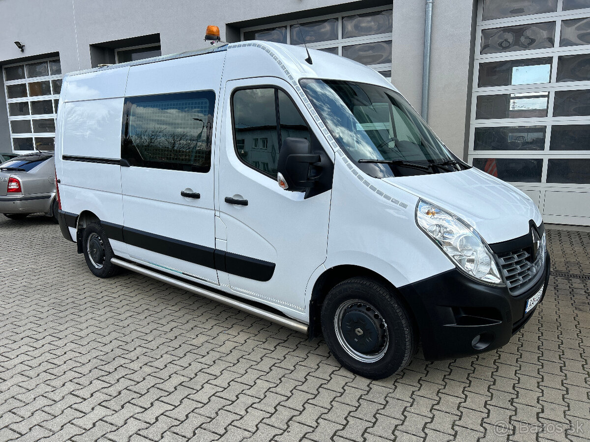 Renault Master 2.3 - regálový systém BOTT + žeriav, DPH - 2