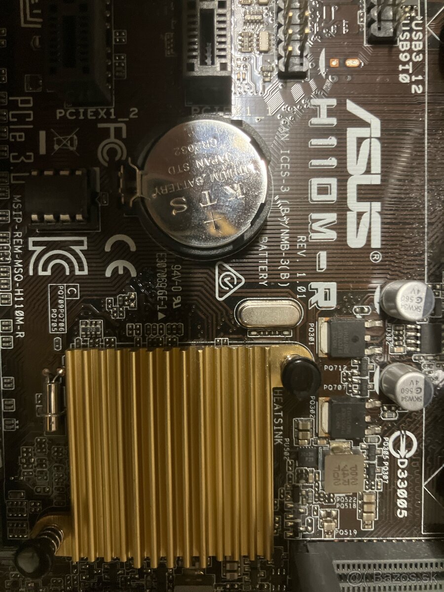 Zakladna doska s cpu a chladicom H110 - 2