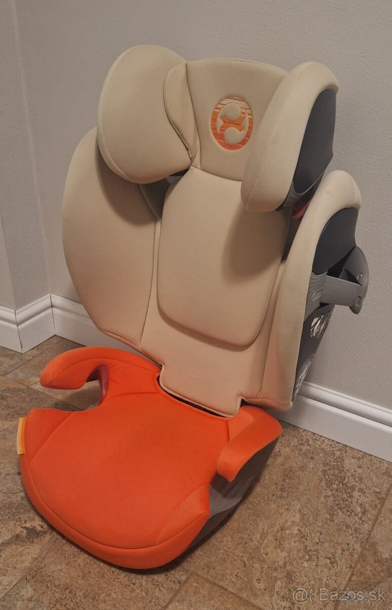 Detská autosedačka Cybex Solution S-Fix Autumn Gold - 2