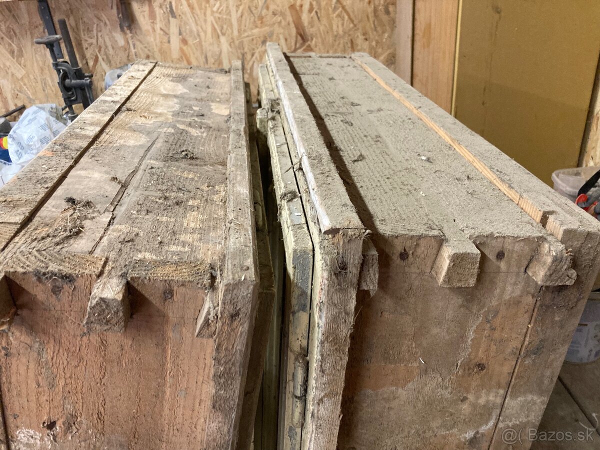 Staré drevené okna - 2