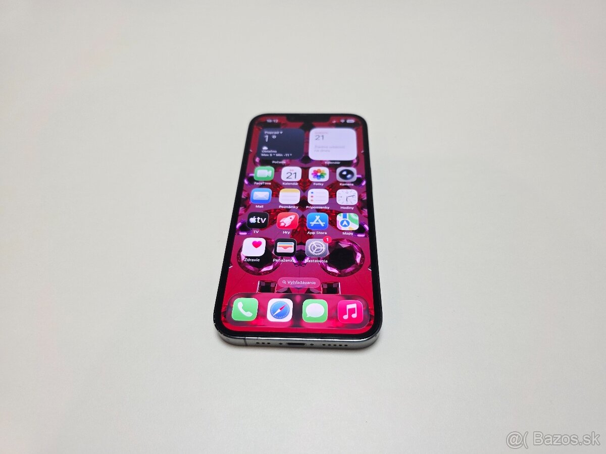 APPLE IPHONE 13 PRO 128GB GRAPHITE,BATERKA 100% TOP STAV - 2