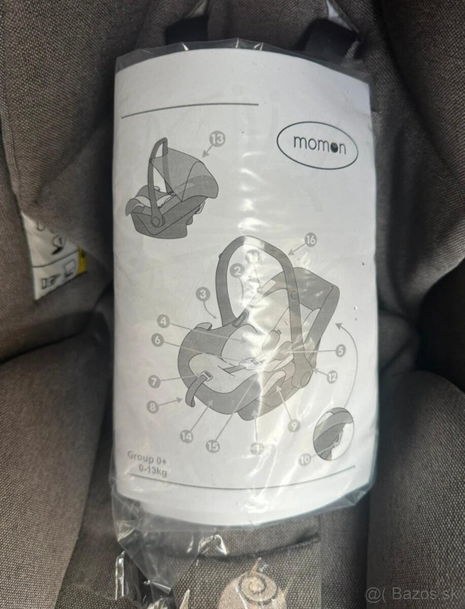 Vajíčko+Isofix momon - 2