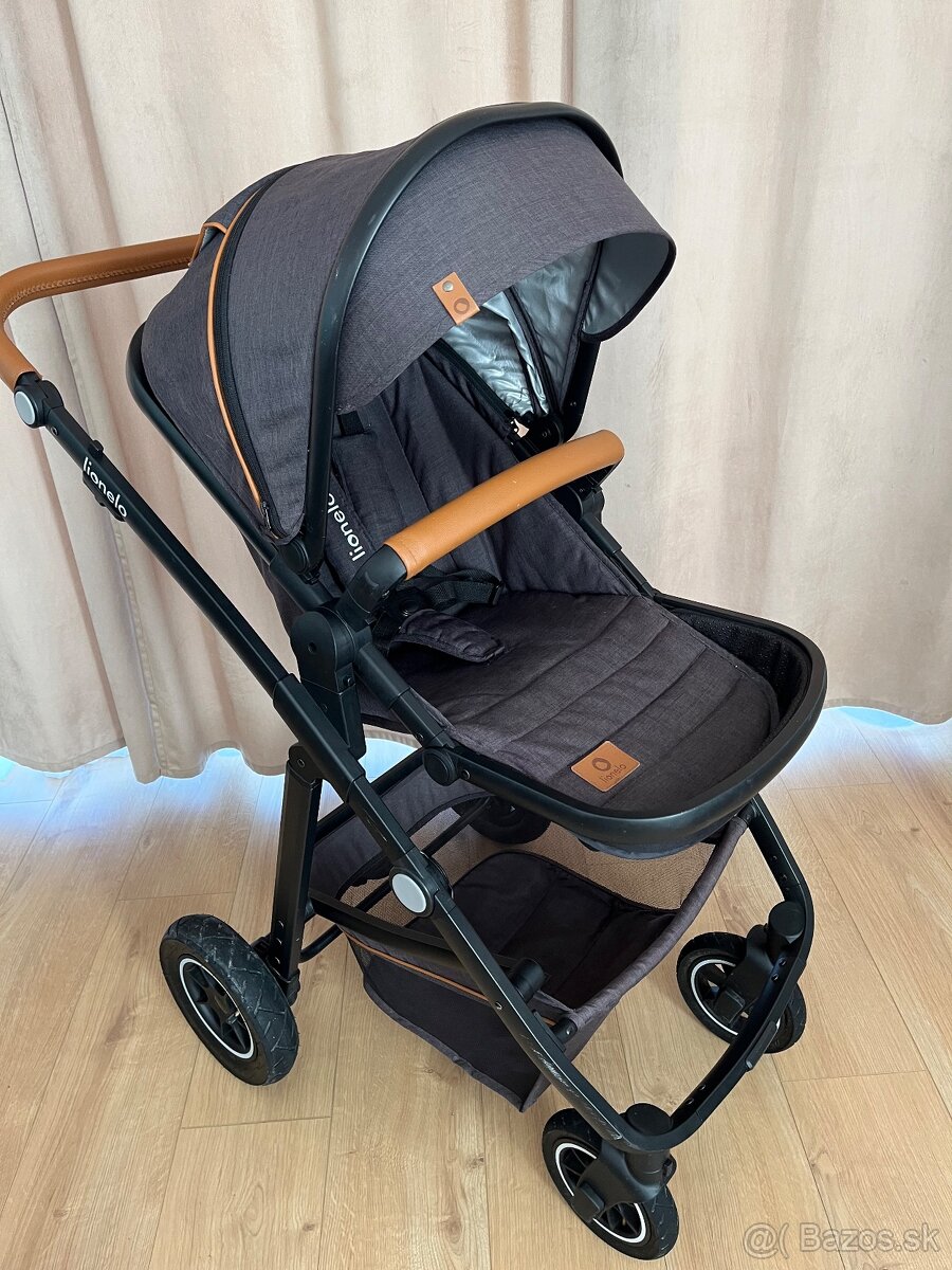 Kočiar Lionelo Amber grey graphite - 2