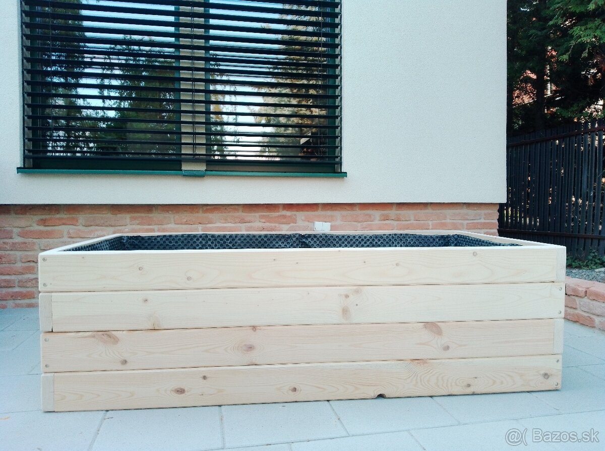 vyvýšené záhony, vyvýšený záhon - 2