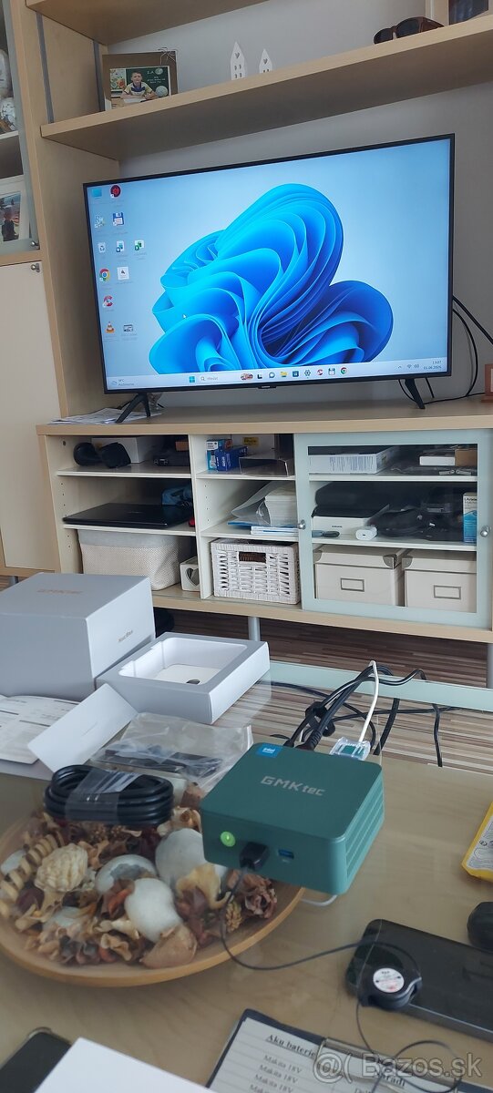 Mini PC-GMKtec G3,8GB RAM,256GB,Win 11Pro, Nový. - 2