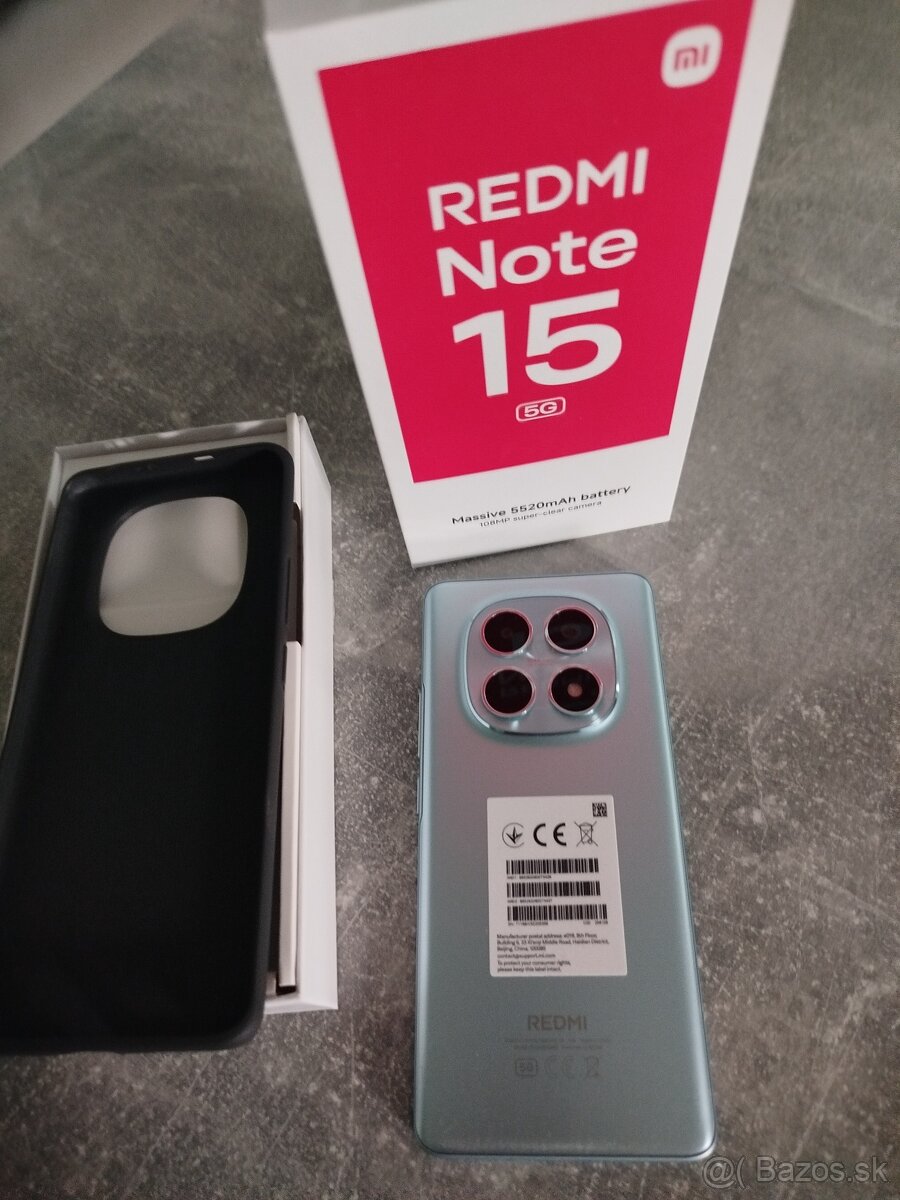 Telefón xiaomi redmi note 15, 5G - 2