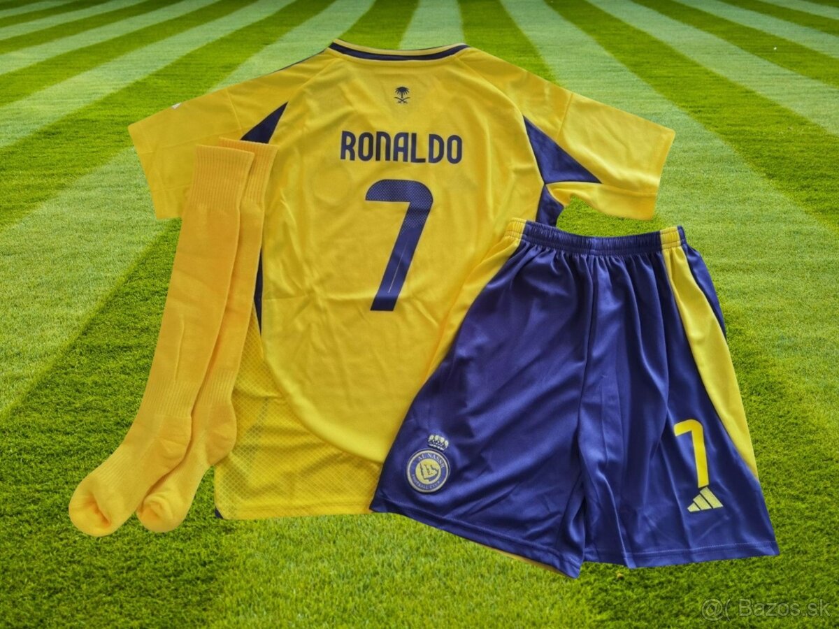 dres Cristiano Ronaldo Al Nassr 25/26 Authentic žltý - 2