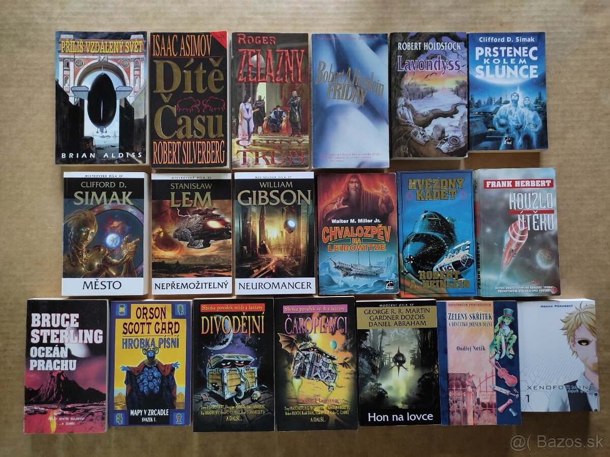 Knihy Sci-fi, fantasy, horor... 3. - 2