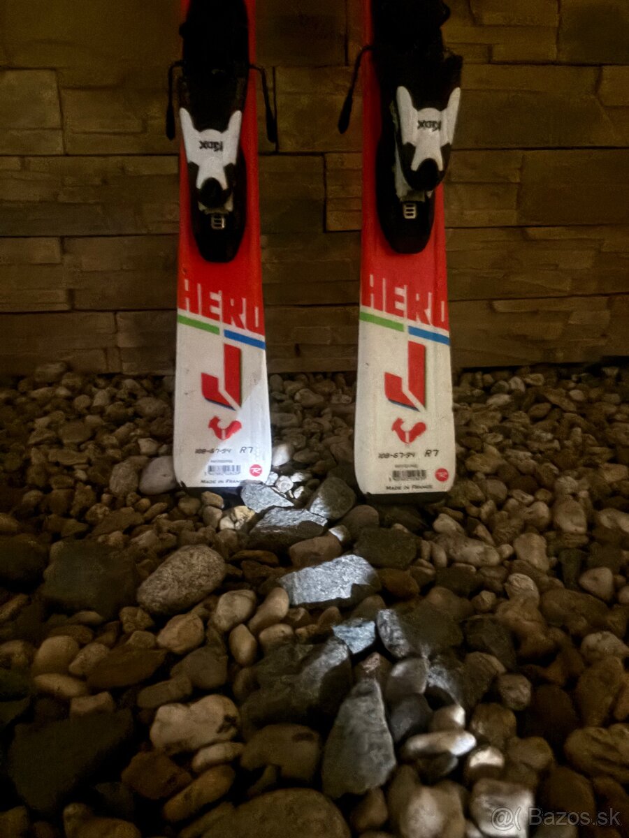 Predám lyže Rossignol Hero 110 cm - 2