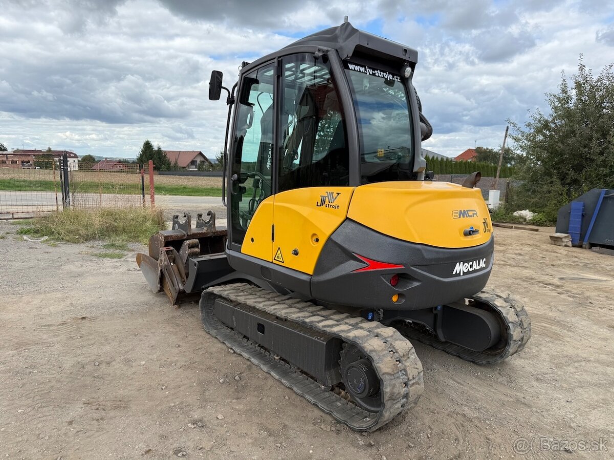 MECALAC 6MCR NEW model, klima, centrální mazání, dobrý stav - 2