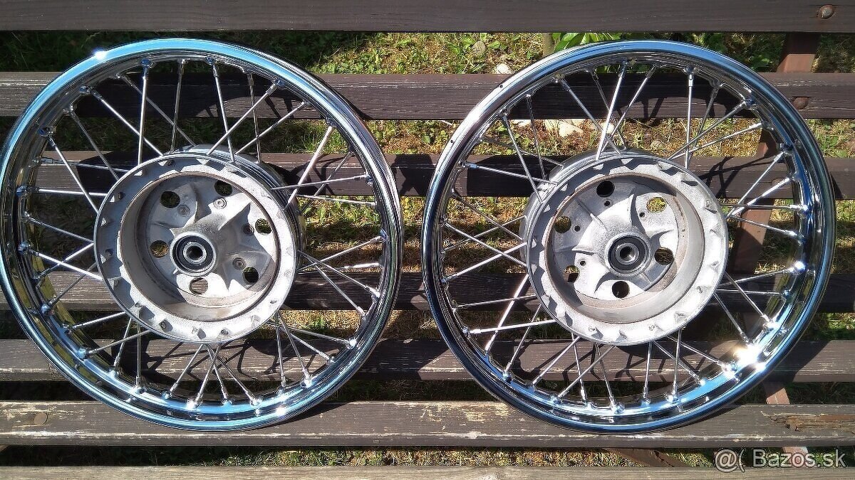 Jawa a ČZ - kola po celkové renovaci - 2