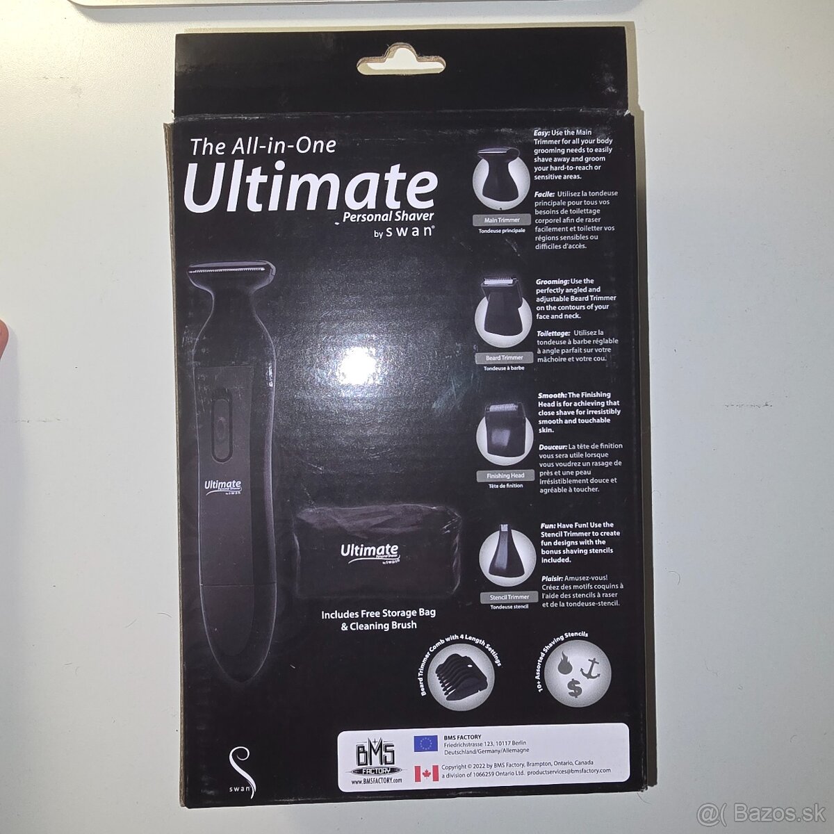 SWAN Ultimate Personal Shaver – nový holiaci strojček - 2
