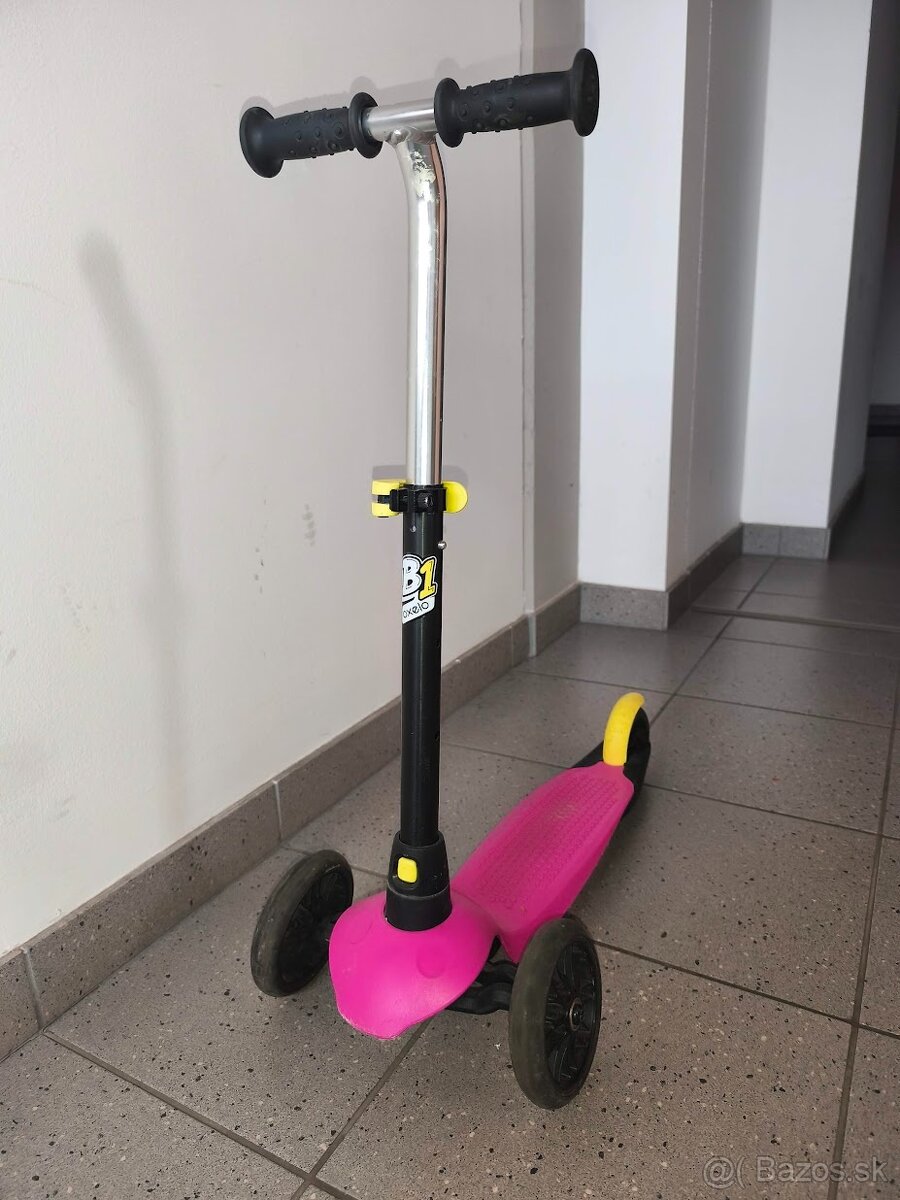 Detská dievčenská trojkolesová kolobežka Oxelo B1 - 2