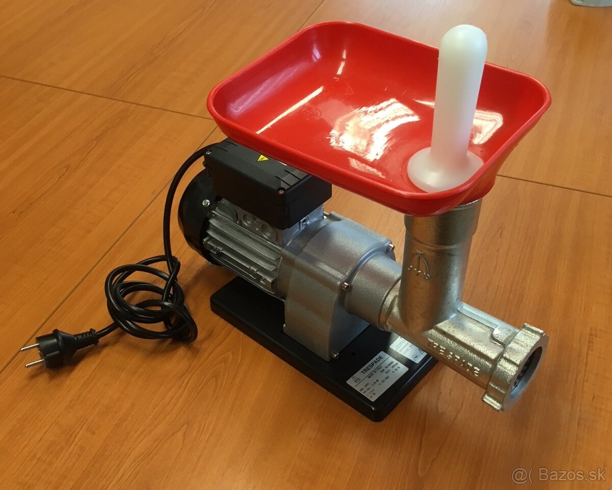 Elektrický mlynček na mäso veľ. 8 - nový, 2 roky záruka - 2
