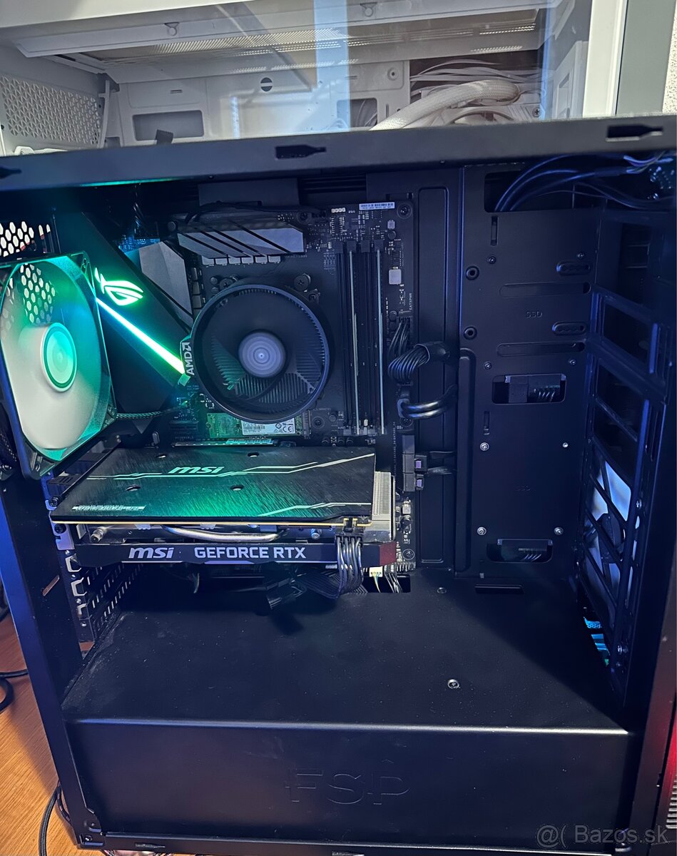 Predám herný pc Ryzen 5, RTX, 16GB Ram, SSD - 2
