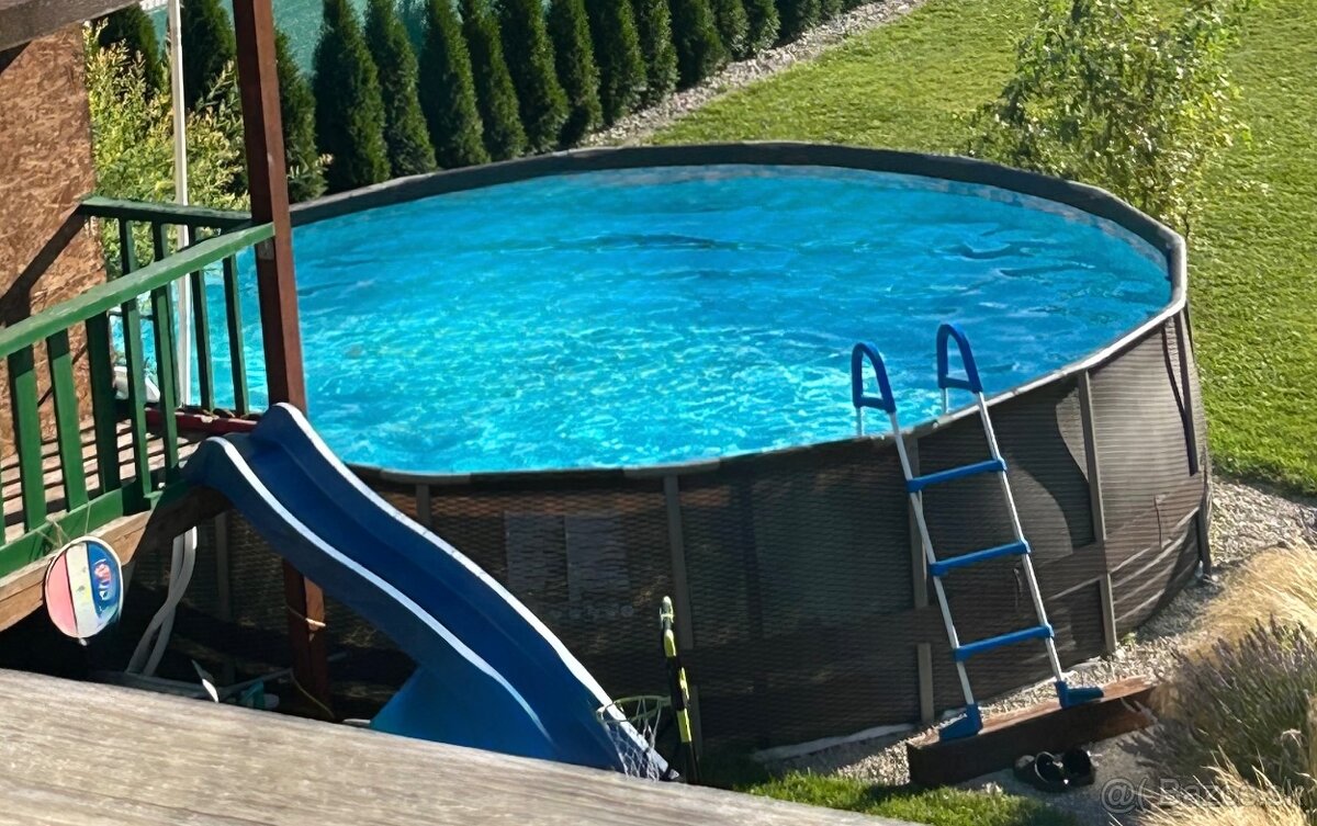 Predám veľký rodinný bazén Swing 4,88 × 1,22 m - 2