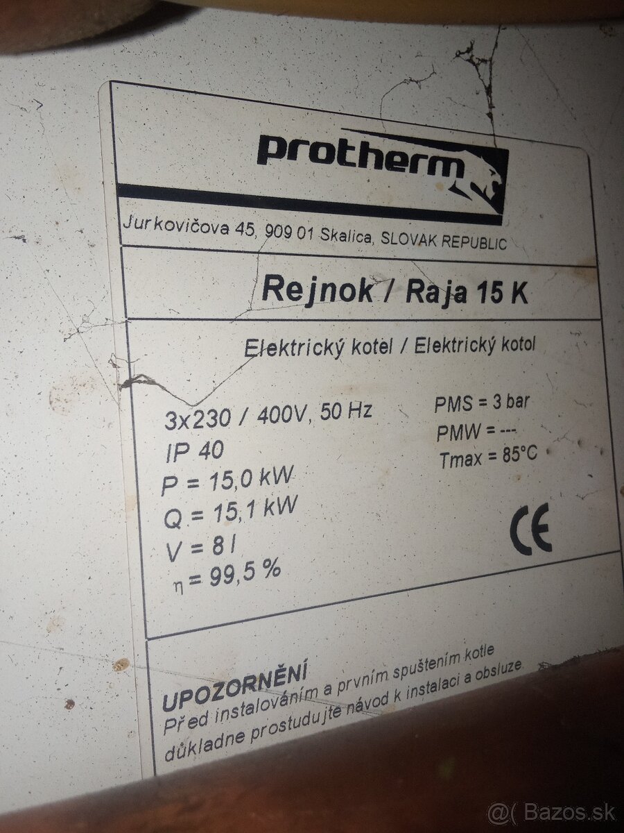 Elektricky kotol raja 15kw - 2