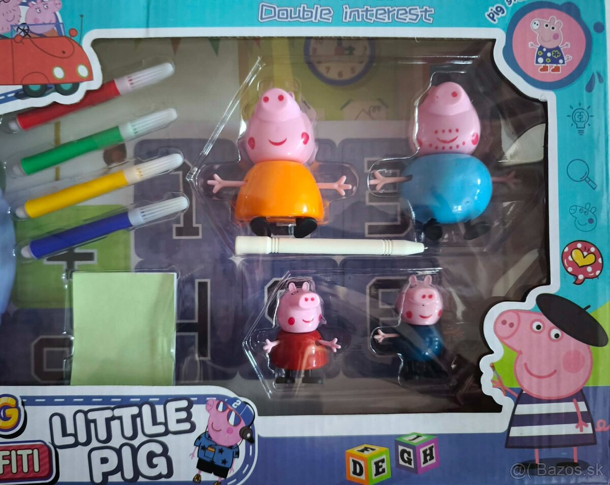 Magnetická tabuľka na kreslenie Prasiatko - 2