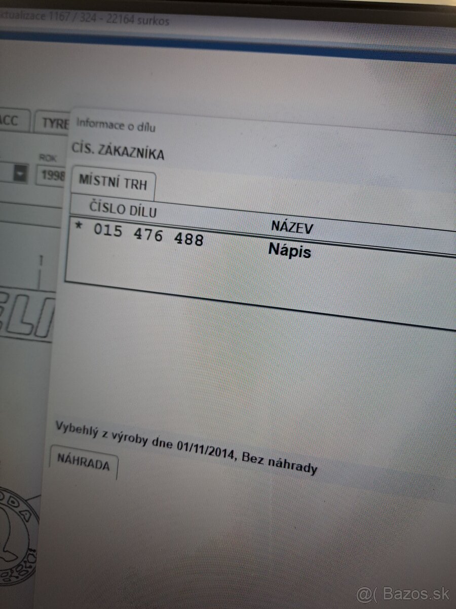 Napis Felicia GLX - 2