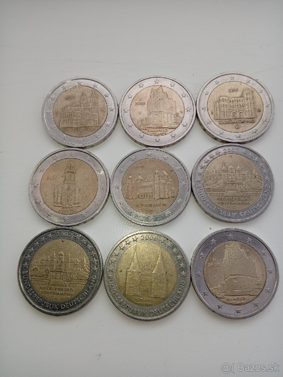 2 eurove mince - 2