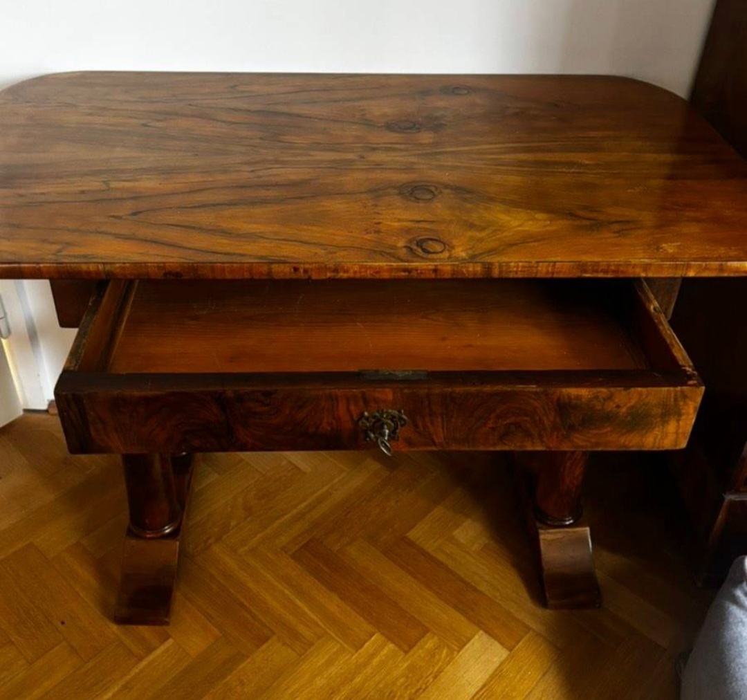Biedermeier stôl - 112/62/75 cm - 2