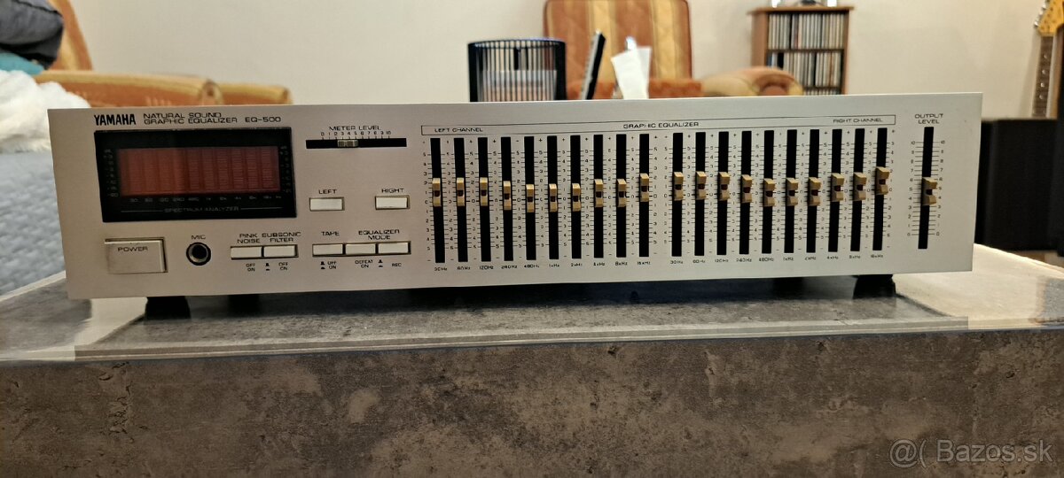 Yamaha equalizer eq-500 silver - 2