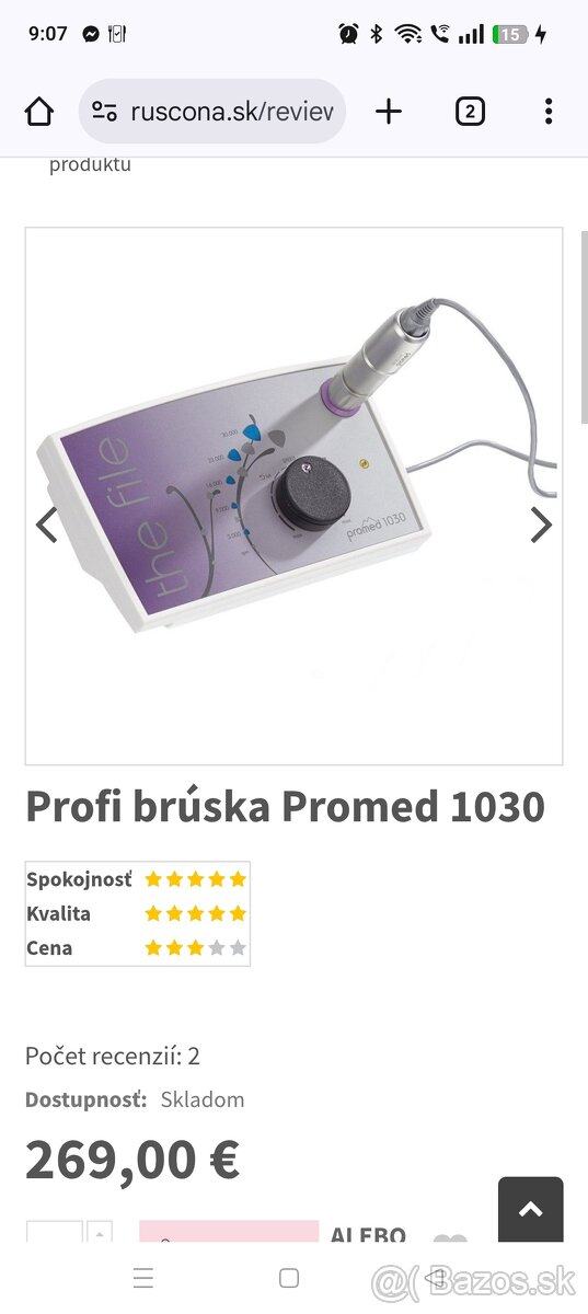 Brúska na nechty Ruscona - 2