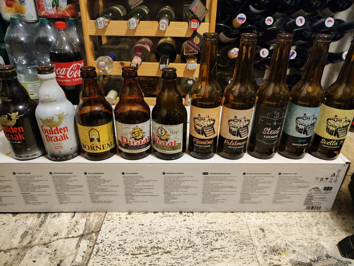 pivové fľaše 29 ks - 2