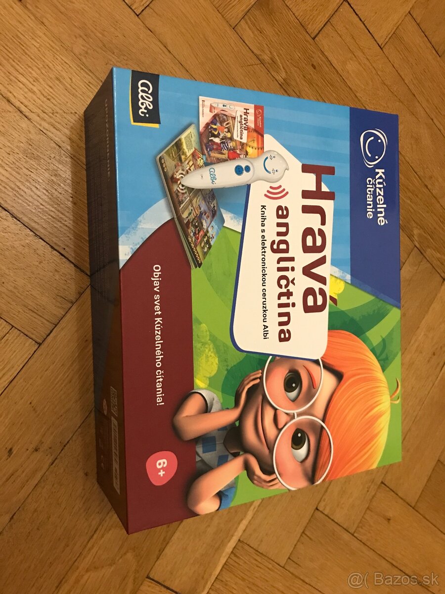 Albi kúzelne čítanie Hráva angličtina + francúzština - 2