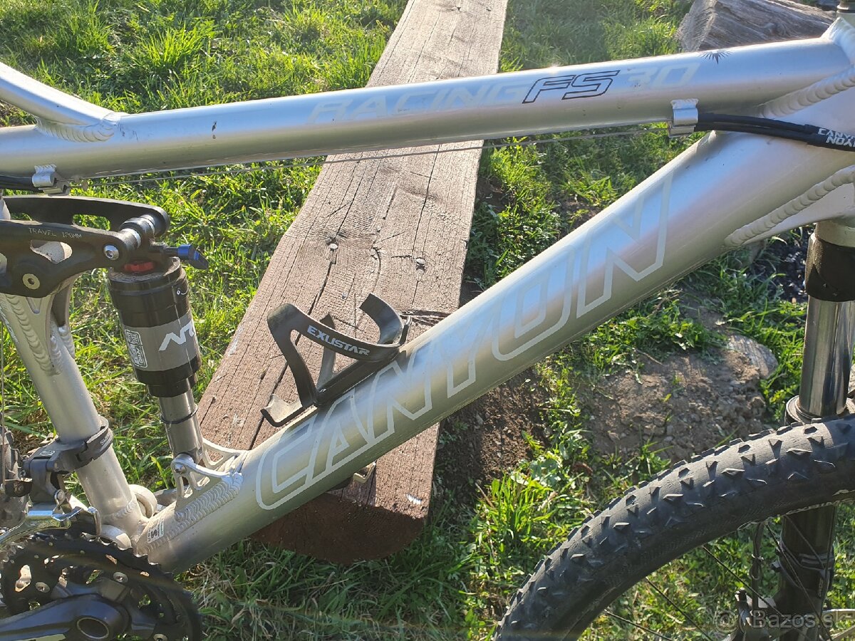 Celoodpruzeny bicykel canyon racing fs30 - 2