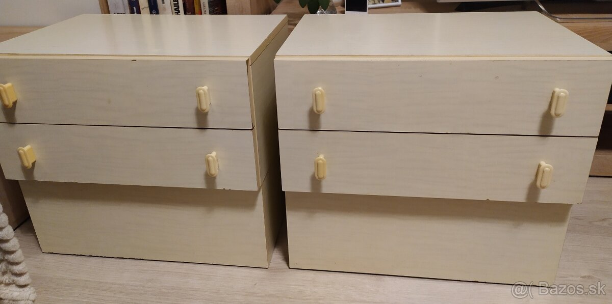 2 nočné stolíky - 2