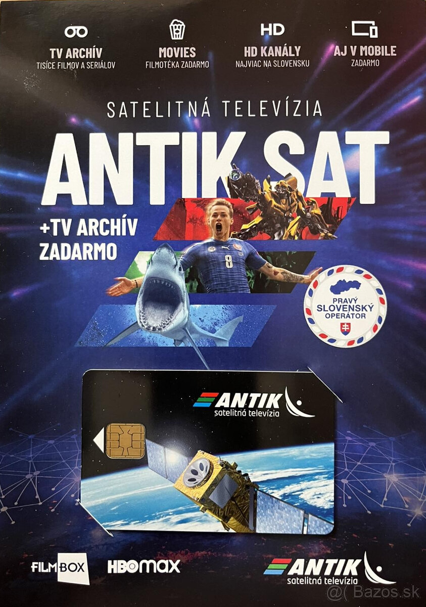 AntikSAT dekódovacia karta - 2