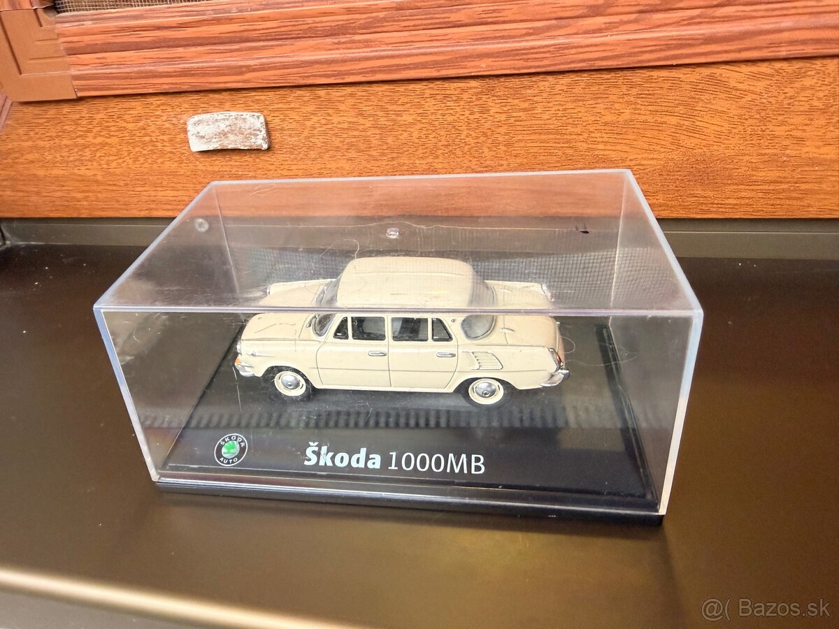 Predam kovovy model Škoda 1000 MB - 2