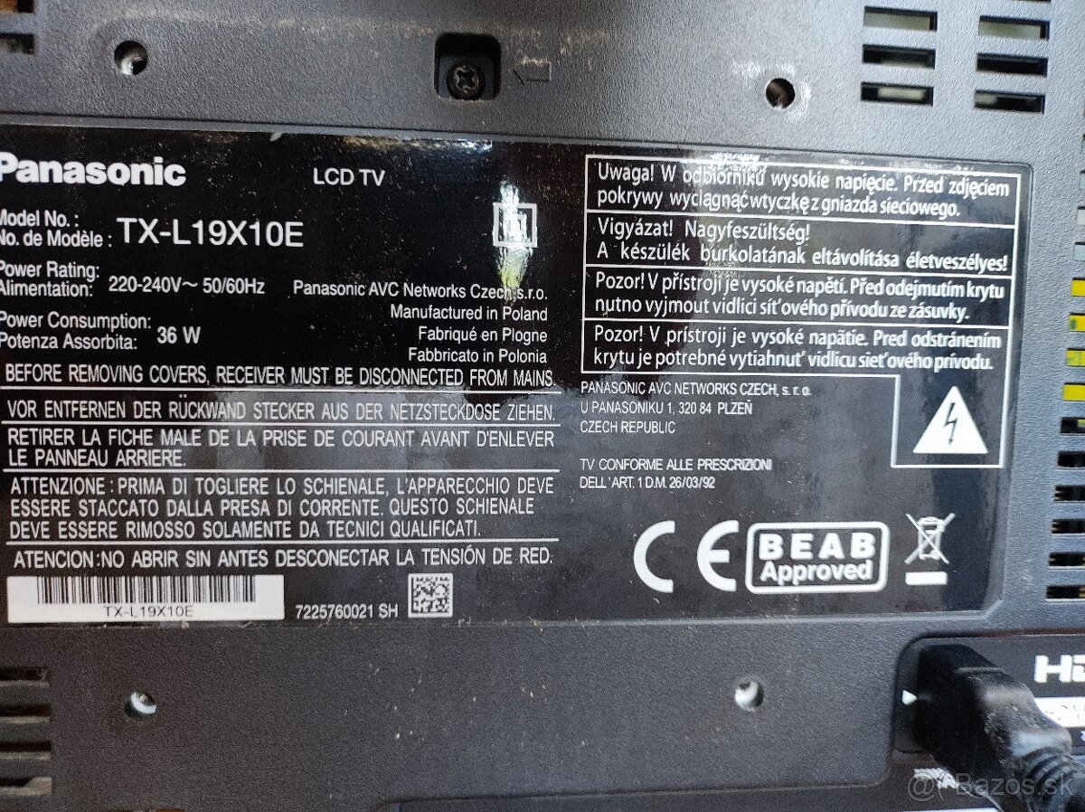 Televízor Panasonic - 2