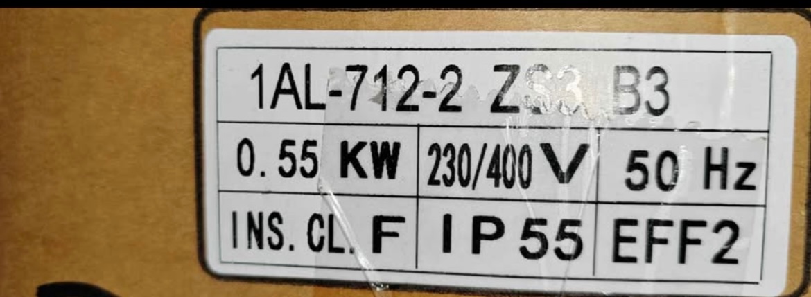 Elektromotor 220v / 380V 0,55 kw - 2