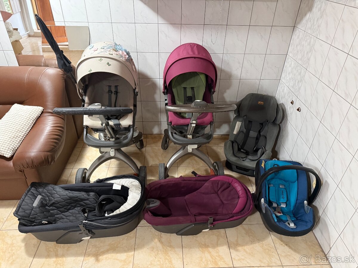 PREDAM 2 KOCIKY STOKKE A DETSKE AUTOSEDACKY - 2