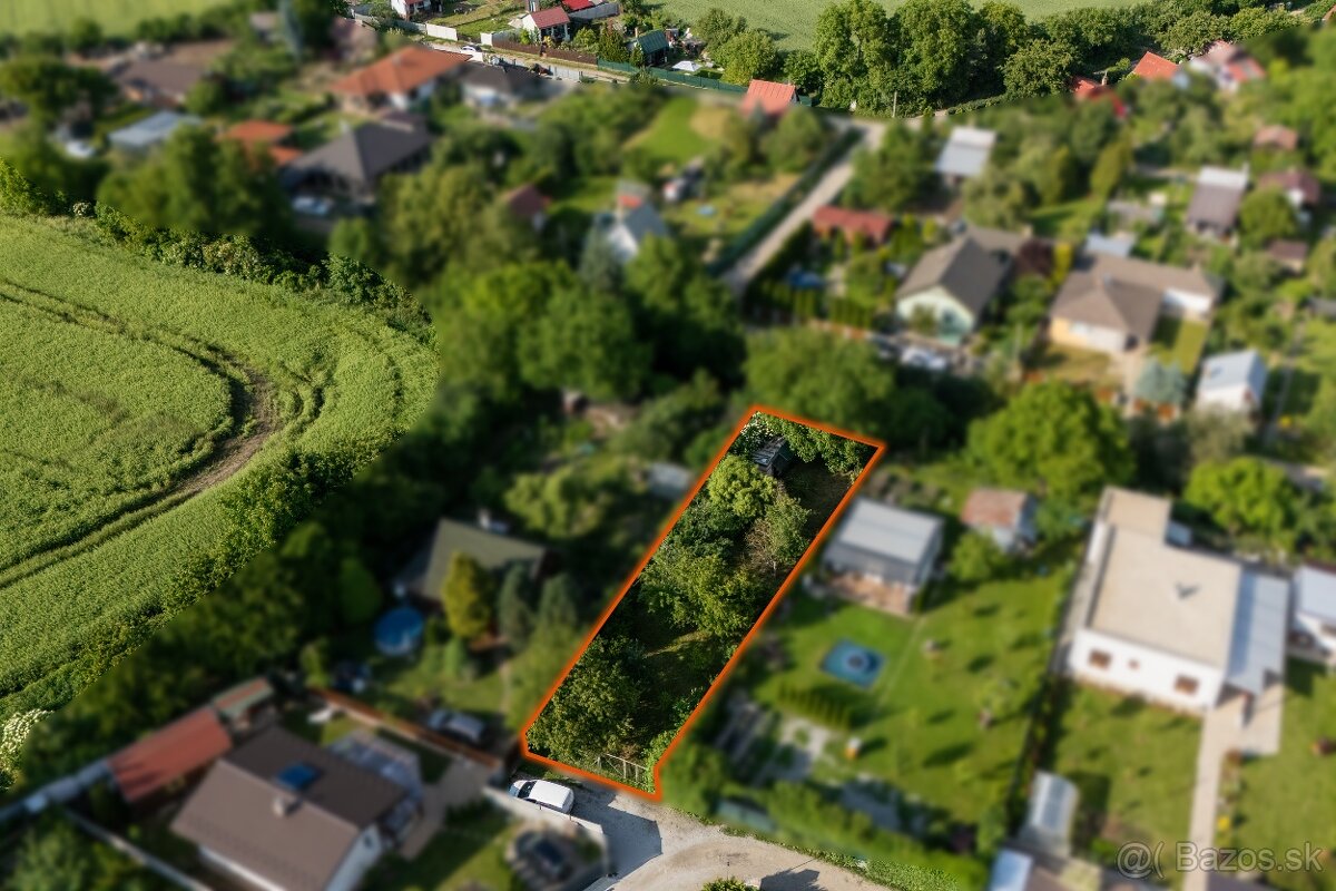 PREDAJ - Slnečná záhrada 399 m2, Seňa - Ke okolie - 2