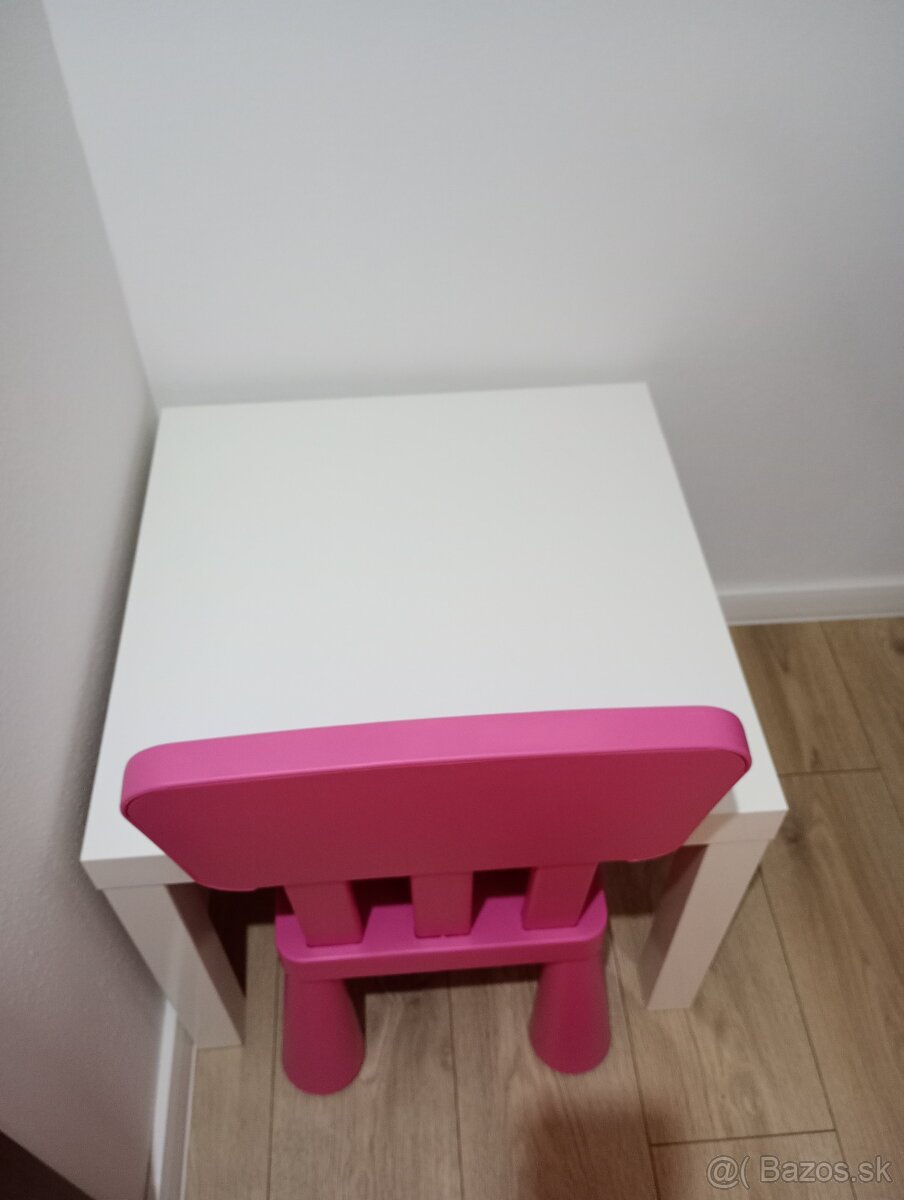 IKEA stolík a mamut stolička - 2