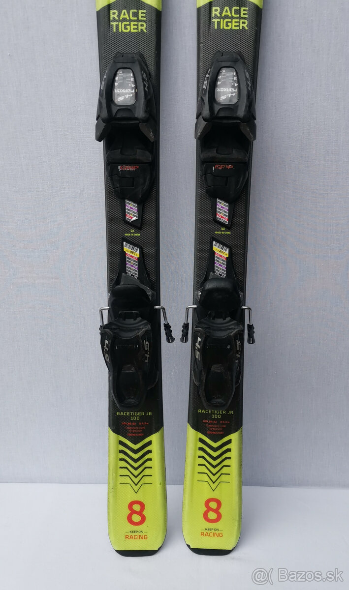 detske Carvingove Lyze Volkl RaceTiger 100cm - 2