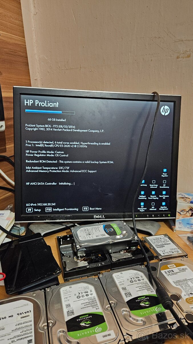 HP ProLiant ML350p gen8 - 2