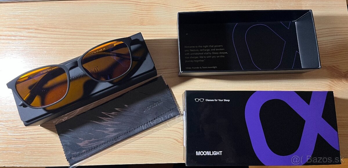 Predám okuliare MOONLIGHT Luna 4.0 – pre lepší spánok - 2